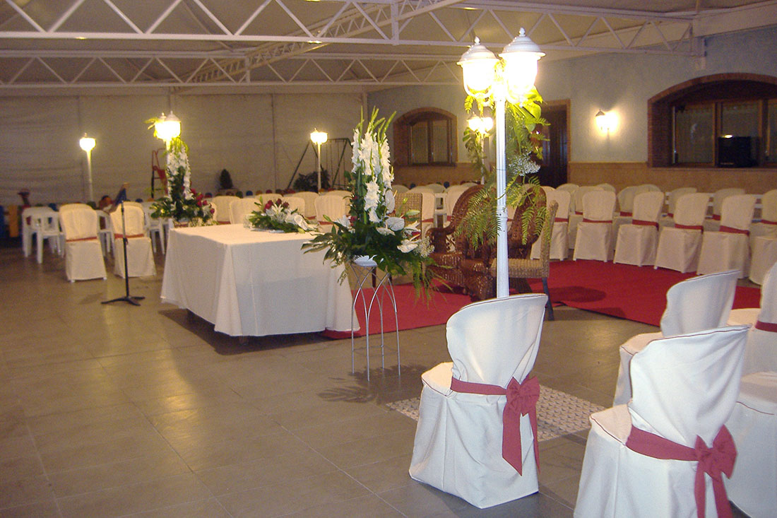 Carpa boda Restaurante Casa Beltrán