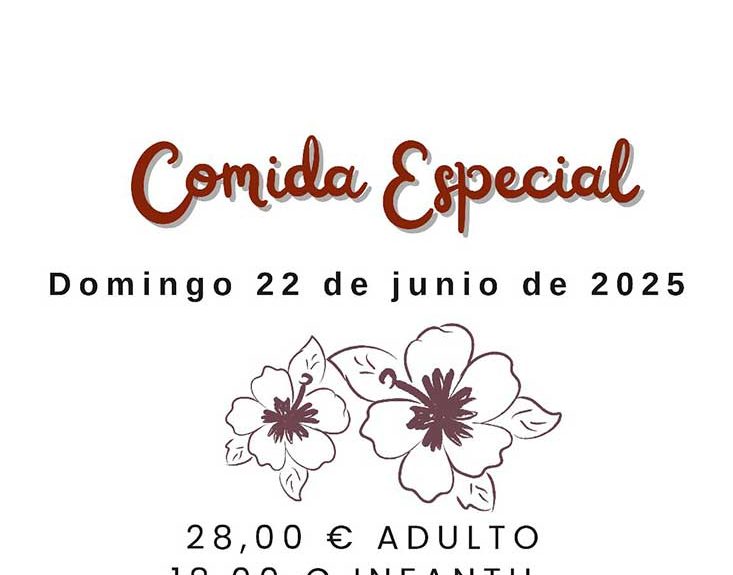 comida especial 22 junio